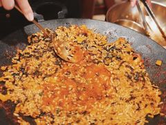 铁板蟹子炒饭-春熙台韩国料理·章鱼肥牛(西丽店)