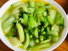 丝瓜毛豆-四季园农家乐