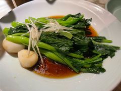 白灼菜心-绿茶餐厅(西单老佛爷店)