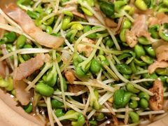 炒黑豆苗-香阁餐厅·常州菜·常州菜代表品牌(新北奥体店)