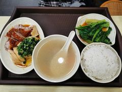 烧鸭拼白切鸡饭-鹅最好(南光店)