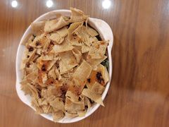 炝豆皮-三鞭一花·独一处·元英砂锅(海光寺店)