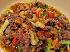 菜籽油炒衡东黄牛肉-老湘村·湖南土菜(天河维多利店)