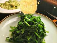 清炒鸡毛菜-屋里厢上海菜馆