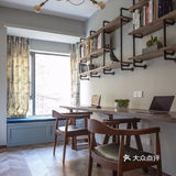 工业风吊顶，也是别具风情。