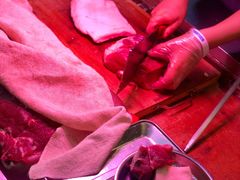 现割鲜猪肉-猪肉摊地摊火锅(陕西路店)