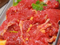 金会长鲜拌嫩牛肉-金会长自助海鲜·烤肉(人民广场店)