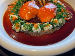 糟骨头黑豚肉碎蒸膏蟹-上海滩餐厅(BFC外滩金融中心店)