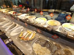 自助取餐区-渔民船说·北塘海鲜·天津菜·海肠捞饭(北塘古镇店)