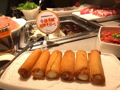 酥酥嫩嫩炸牛奶-海底捞火锅(龙湖三千集店)