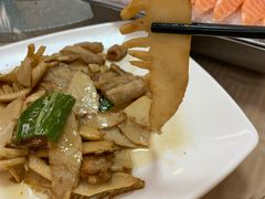 五花腩炒鲜竹笋-新享乐海鲜(翠华路店)
