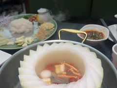 -得意咚瓜·顺德鱼生·冬瓜火锅(深圳首店)