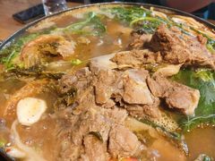 -枣玛露炭火烤肉脊骨锅