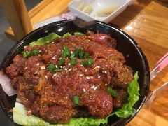 秘制香辣牛肉-胖记烤肉(江汉路店)