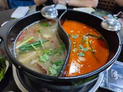 豆米清汤火锅-黔府豆米火锅野菜馆(南马店)