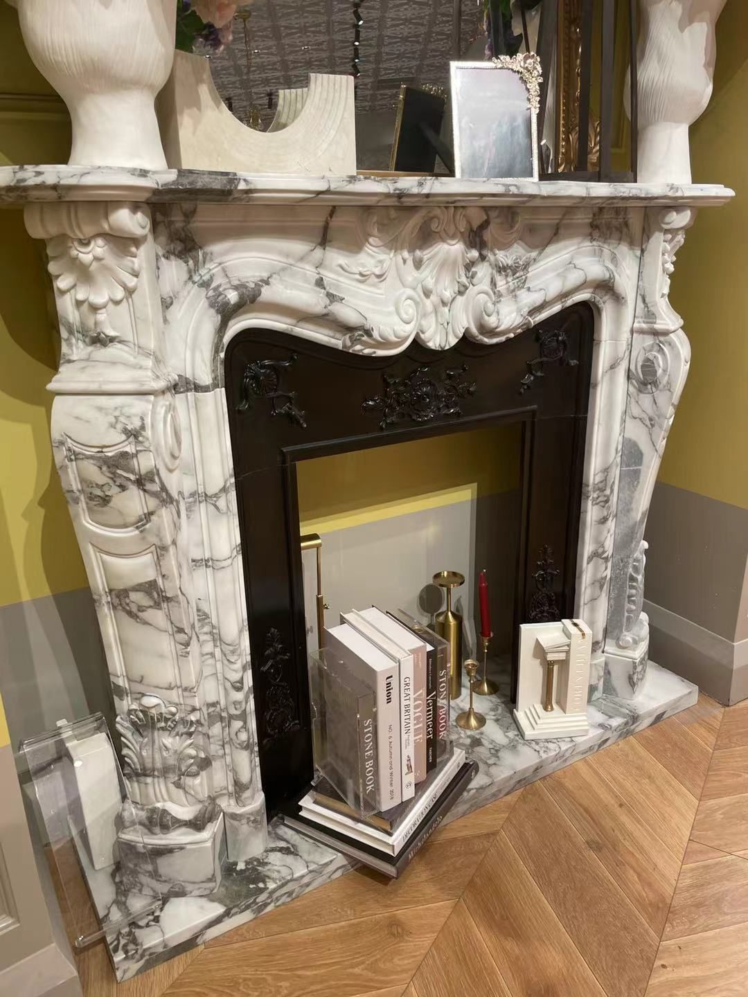 n#法式壁炉 
#美式壁炉 
#装修设计灵感库 
#天天领红包