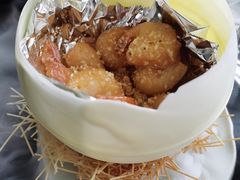 珊汁沙律大虾-柒园·三十年创意杭帮菜(龙湖滨江天街店)