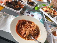 意大利面-彩虹云霄酒店76&78层国际自助餐