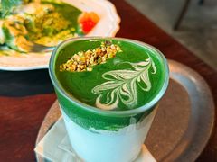 青苔浓抹特调-luutosa  cafe & tea 鹿兔山