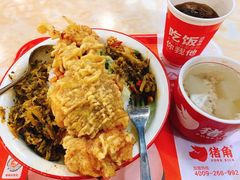炸鸡排饭-猪角·闽南猪脚饭(上梅林店)