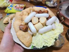 丸子拼盘-东镇老火锅(长春路首店)