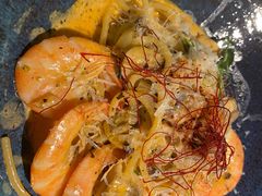 芝士蘑菇鲜虾意大利面-BE BRIGHT KITCHEN(正佳广场店)