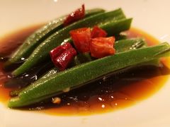 椒麻秋葵-港丽餐厅(高德置地店)