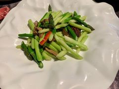 羊肚菌炒芦笋-蟹榭·本帮江浙菜·蟹宴(五角场合生汇商场店)
