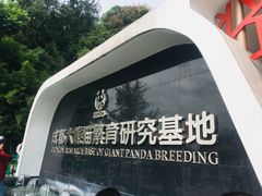 熊猫基地大门-成都大熊猫繁育研究基地