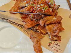 -海派美食·家宴海鲜青岛菜·石锅鲽鱼头(东方城店)