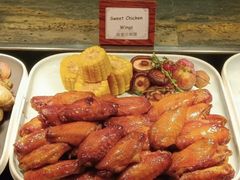 烧蜜汁鸡翅-白天鹅宾馆·流浮阁咖啡厅
