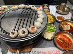 -草家酱蟹炭火烤肉店(珲春南路一店)