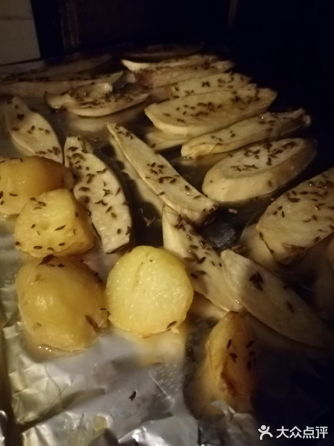 自制烤杏鲍菇