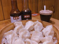 蒸韭菜虾仁鸡蛋-新兴园饺子馆(北京百子湾店)