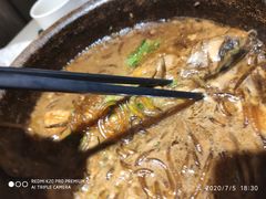 白洋淀石锅嘎鱼-小放牛炒菜馆(裕华万达店)