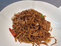 黑猪肉炒笋衣-秀儿四九城·新京菜(亚运村鸟巢店)