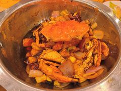 香辣蟹炒菜-秦记香辣蟹(松榆里店)