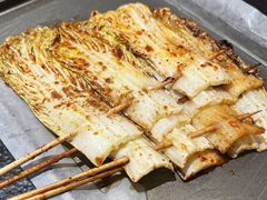 酸溜娃娃菜-何妹湿辣牛肉·粤式烧烤砂煲(桂雅路店)