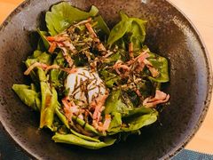 和风菠菜沙拉-美人鱼帆船海鲜餐厅(七星湾游艇会店)