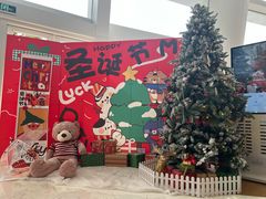 源餐厅圣诞布置-深圳大梅沙京基洲际度假酒店