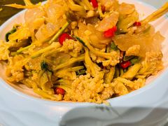 有机菜花拌海蜇-食家鸽园