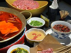 番茄麻辣鸳鸯锅-羊大爷涮肉(亮马桥店)