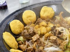-粘豆包柴火铁锅炖