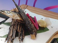 盐烤秋刀鱼-苍月中华料理(王府井店)