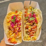 万象城这个麻辣鸡肉taco才9.9‼️超好吃