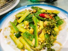 椒麻黄瓜螺头-小船渔村•大连菜•大连焖鱼(明泽街店)