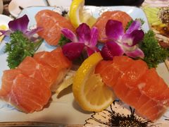 三文鱼刺身-益百岁牛尾汤(香山路店)