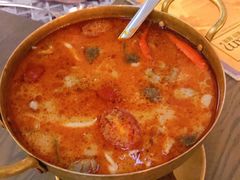 海鲜冬阴功汤-CHINCHIN 青青·泰国料理(万象食家店)