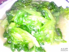 蒜泥生菜-西安美食阁(四平路店)