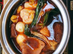 -烫煮风旋转涮吧自助小火锅(洪楼大润发店)